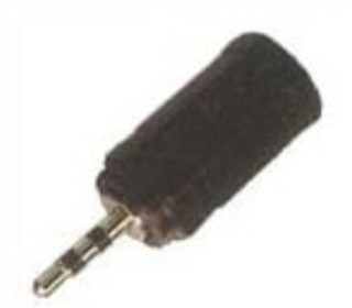 Adaptor audio jack 2.5M-3.5F, A-2.5M-3.5F